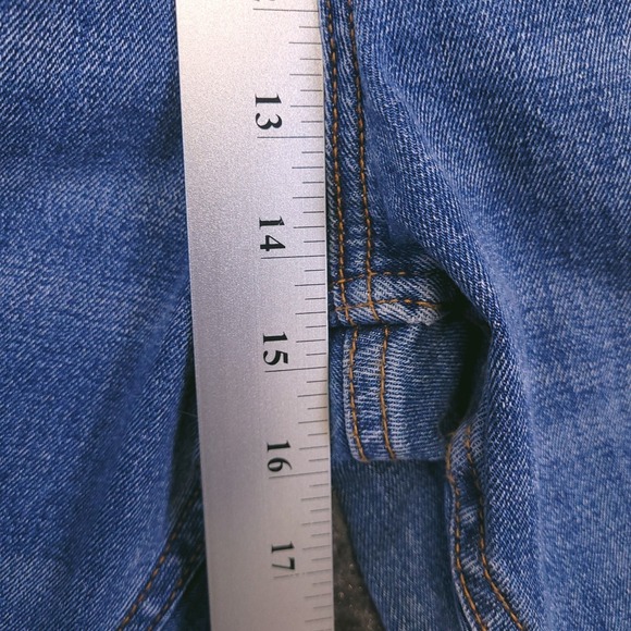 NWT Abercrombie Fitch Ankle Straight Ultra High Rise Jean Sz 24R (48x27) Stretch - Picture 11 of 13